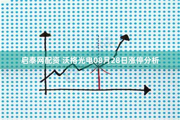 启泰网配资 沃格光电08月28日涨停分析